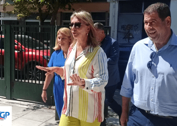 Η Υφυπουργός Παιδείας και Θρησκευμάτων Ζέττα Μακρή επισκέπτεται το 2ο Γυμνάσιο Γρεβενών 07-09-2022