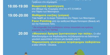 Δήμος Γρεβενών: Δράσεις και εκδηλώσεις από το πρωί έως το βράδυ την Τρίτη 20 Σεπτεμβρίου για την «Ευρωπαϊκή Εβδομάδα Κινητικότητας»