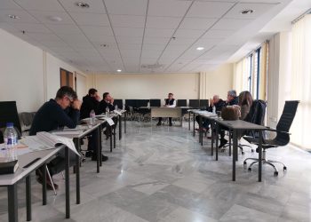 Σύσκεψη με θέμα την πορεία υλοποίησης Τεχνικού Προγράμματος της Διεύθυνσης Τεχνικών Υπηρεσιών (Έδρας).