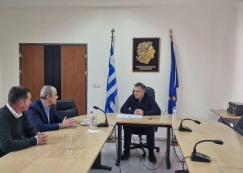 Συνάντηση του Περιφερειάρχη Δ. Μακεδονίας Γεώργιου Κασαπίδη με τον Πρόεδρο του Κέντρου Κοινωνικής Πρόνοιας Περιφέρειας Δυτικής Μακεδονίας και τον Αντιπρόεδρο