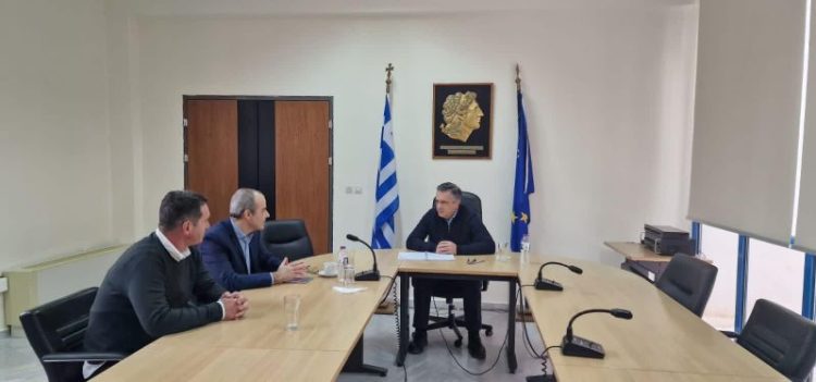 Συνάντηση του Περιφερειάρχη Δ. Μακεδονίας Γεώργιου Κασαπίδη με τον Πρόεδρο του Κέντρου Κοινωνικής Πρόνοιας Περιφέρειας Δυτικής Μακεδονίας και τον Αντιπρόεδρο