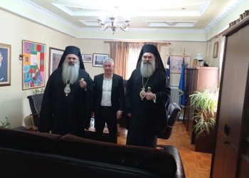 Συνάντηση του Δημάρχου Δεσκάτης με τους Μητροπολίτες Ελασσόνος  Χαρίτων και Σταγών και Μετεώρων