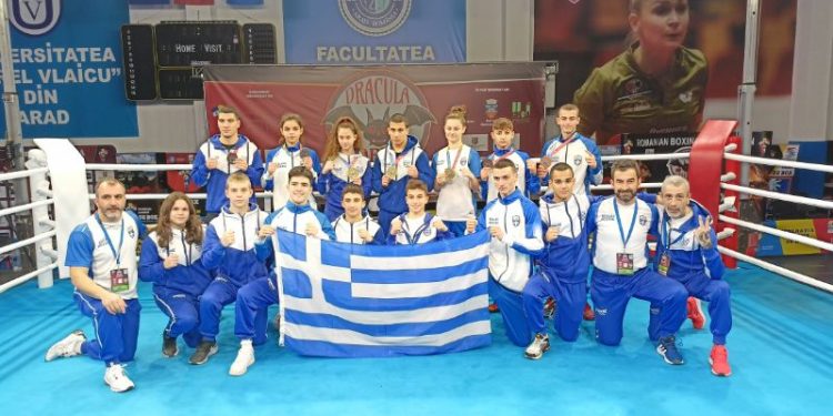 Εντυπωσιακή εμφάνιση της Εθνικής Ομάδας Πυγμαχίας στο Διεθνές Τουρνουά Dracula Open