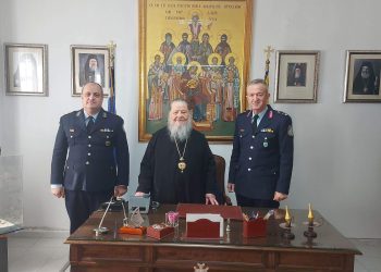 Εθιμοτυπική επίσκεψη του Γενικού Περιφερειακού Αστυνομικού Διευθυντή Δυτικής Μακεδονίας στο Μητροπολίτη Φλωρίνης, Πρεσπών και Εορδαίας