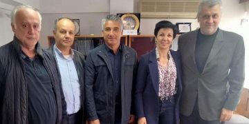 Η Λαμπρινή Κόγιου – Χατζηζήση Υποψήφια Βουλευτής Ν. Γρεβενών επισκέφθηκε το εμπορικό Επιμελητήριο Γρεβενών