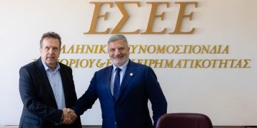 Στο Δ.Σ της ΕΣΕΕ ο Περιφερειάρχης Αττικής κ. Γ. Πατούλης   Συνάντηση – Αφετηρία κοινών Δράσεων ΕΣΕΕ-Περιφέρειας Αττικής για τις εμπορικές ΜμΕ και την προώθηση του ψηφιακού μετασχηματισμού