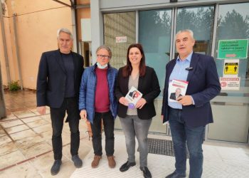 Επίσκεψη υποψήφιου Βουλευτή Γρεβενών του ΣΥΡΙΖΑ-ΠΣ, Χρήστου Μπγιάλα στο Δημαρχείο και στο Νοσοκομείο Γρεβενών
