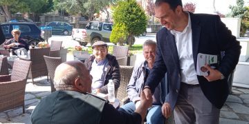 Σε Καρπερό, Δήμητρα, Παλιουριά και Άνοιξη ο Υποψήφιος Βουλευτής Γιάννης Στούπας .