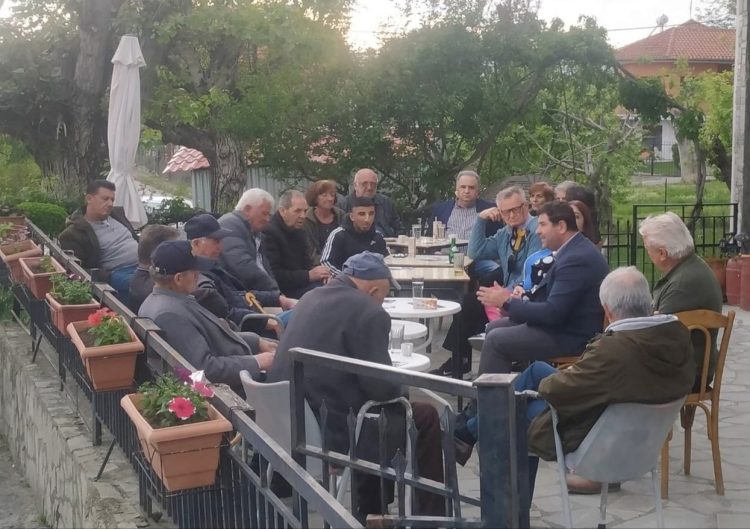 Επισκέψεις σε κοινότητες της Π.Ε. Γρεβενών του υποψηφίου βουλευτή της ΝΔ Θανάση Σταυρόπουλο