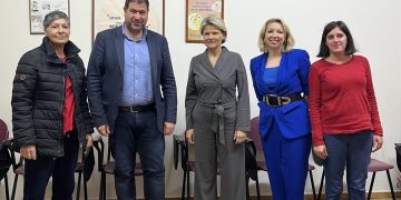 Επίσκεψη του υποψηφίου βουλευτή της ΝΔ Θανάση Σταυρόπουλο στο Κέντρο Πρόληψης «Ορίζοντες» Π.Ε. Γρεβενών