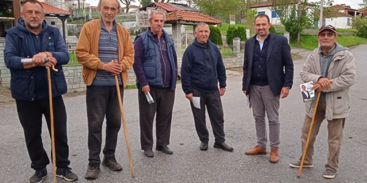 Επίσκεψη σε οκτώ χωριά πραγματοποίησε την Πέμπτη 4 Μαΐου 2023 ο Υποψήφιος Βουλευτής του ΠΑΣΟΚ-ΚΙΝΑΛ Γιάννης Στούπας (Φωτογραφίες)