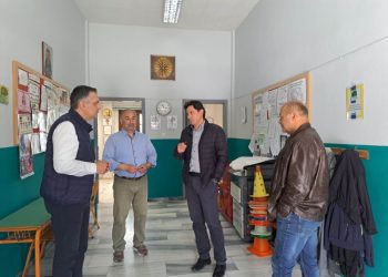 Σε εξέλιξη βρίσκονται οι εργασίες του έργου για την ενεργειακή αναβάθμιση του Δημοτικού Σχολείου Τσοτυλίου προϋπολογισμού 747.000 ευρώ
