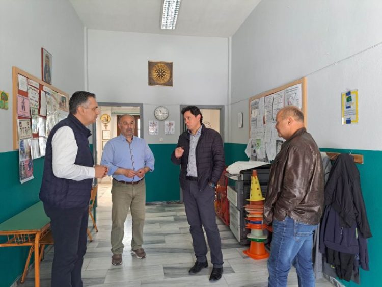 Σε εξέλιξη βρίσκονται οι εργασίες του έργου για την ενεργειακή αναβάθμιση του Δημοτικού Σχολείου Τσοτυλίου προϋπολογισμού 747.000 ευρώ