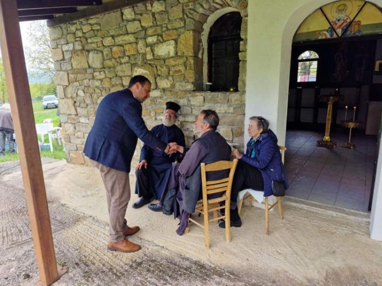 Ιωάννης Γ. Στούπας Υποψήφιος Βουλευτής Ν. Γρεβενών ΠΑΣΟΚ – ΚΙΝΑΛ: Επίσκεψη στο εξωκκλήσι του Αγίου Αθανασίου στον Ζιάκα Γρεβενών