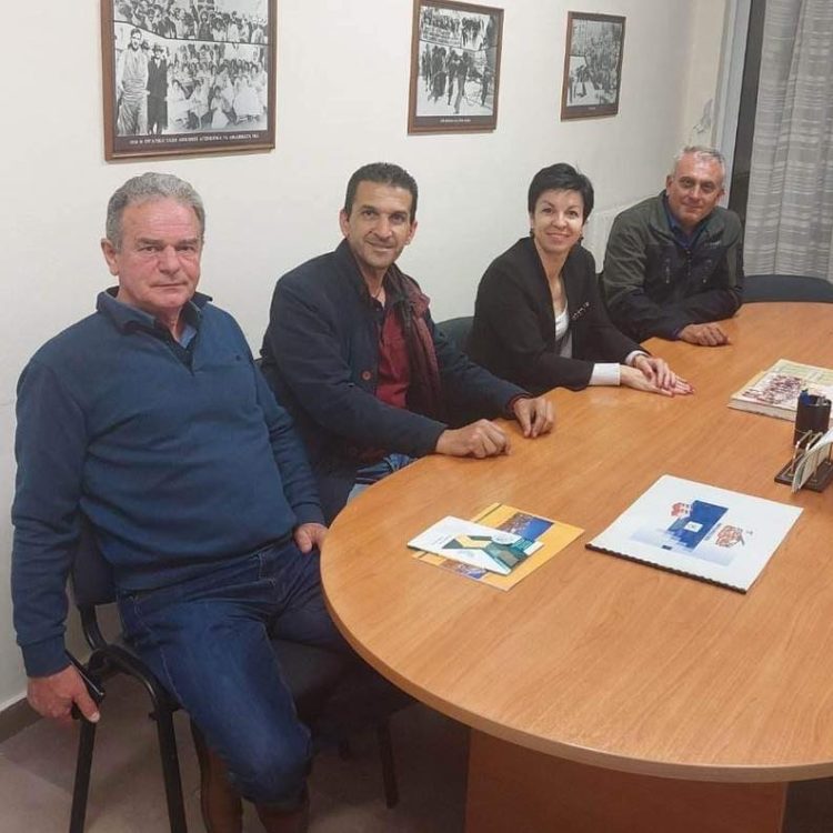 Επίσκεψη της Λαμπρινή Κόγιου – Χατζηζήση Υποψήφια Βουλευτής Ν. Γρεβενών ΝΔ στο Εργατοϋπαλληλικό Κέντρο Γρεβενών
