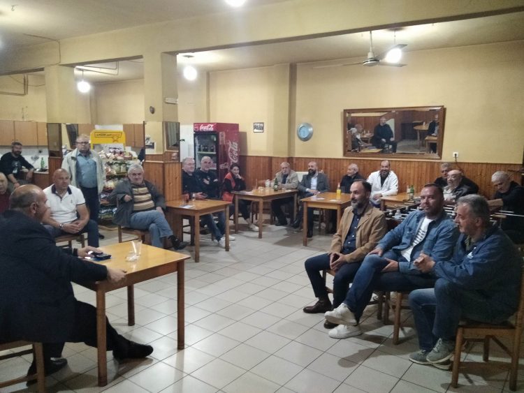 Συνεχίζει τις επαφές του και την περιοδεία του στις τοπικές κοινότητες των Δήμων της Π.Ε. Γρεβενών ο υποψήφιος Βουλευτής της ΝΔ Γρεβενών Γιάννης Γιάτσιος
