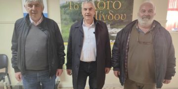 Επίσκεψη Υποψήφιου Βουλευτή Γρεβενών του ΣΥΡΙΖΑ-ΠΣ, Χρήστου Μπγιάλα στην Ένωση Αγροτικών Συναιτερισμών Γρεβενών