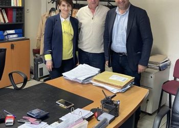 Επισκέψεις του υποψηφίου βουλευτή της ΝΔ  Θανάση Σταυρόπουλο σε δημόσιες υπηρεσίες