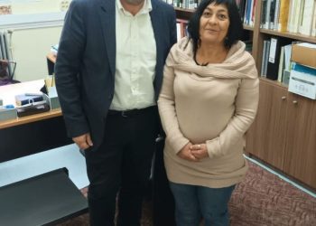 Επίσκεψη του υποψηφίου βουλευτή της ΝΔ Θανάση Σταυρόπουλο στην Αρχαιολογική Υπηρεσία Γρεβενών