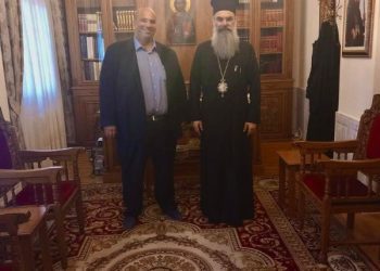 Συνάντηση του Υποψήφιου Βουλευτή της ΝΔ στην ΠΕ Γρεβενών κ. Γιάννη Γιάτσο με τον Μητροπολίτη Ελασσόνας κ.κ. Χαρίτωνα