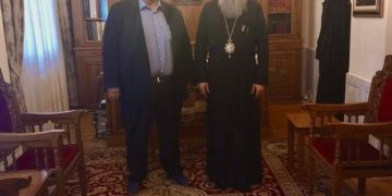 Συνάντηση του Υποψήφιου Βουλευτή της ΝΔ στην ΠΕ Γρεβενών κ. Γιάννη Γιάτσο με τον Μητροπολίτη Ελασσόνας κ.κ. Χαρίτωνα