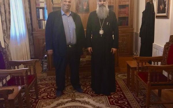 Συνάντηση του Υποψήφιου Βουλευτή της ΝΔ στην ΠΕ Γρεβενών κ. Γιάννη Γιάτσο με τον Μητροπολίτη Ελασσόνας κ.κ. Χαρίτωνα