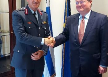 Εθιμοτυπική επίσκεψη του Αστυνομικού Διευθυντή Δυτικής Μακεδονίας στον Γενικό Πρόξενο της Ελλάδος στην Κορυτσά Αλβανίας