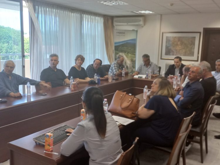 Ενημερωτική συνάντηση του Αντιπεριφερειάρχη Δ.Α.Μ. με μέλη του ΕΒΕ Γρεβενών