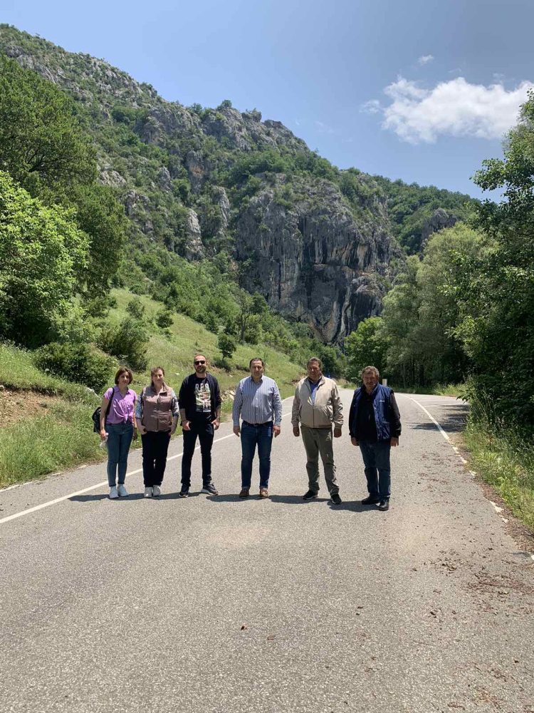 Οριστική παραλαβή του έργου για την οδική πρόσβαση στο Φαράγγι Πορτίτσας