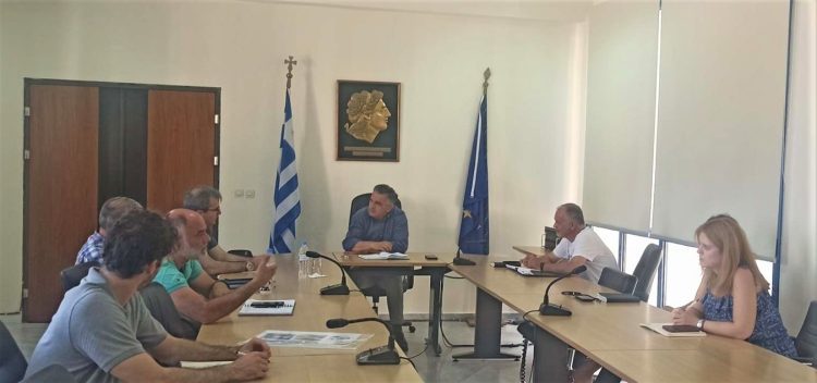 Συνάντηση εργασίας του Περιφερειάρχη Δυτικής Μακεδονίας Γ. Κασαπίδη με τον Πρύτανη του Πανεπιστημίου Δυτικής Μακεδονίας Θ. Θεοδουλίδη