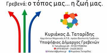 2η Ανακοίνωση Ονομάτων Υποψηφίων του Συνδυασμού: "Γρεβενά: ο τόπος μας... η ζωή μας"