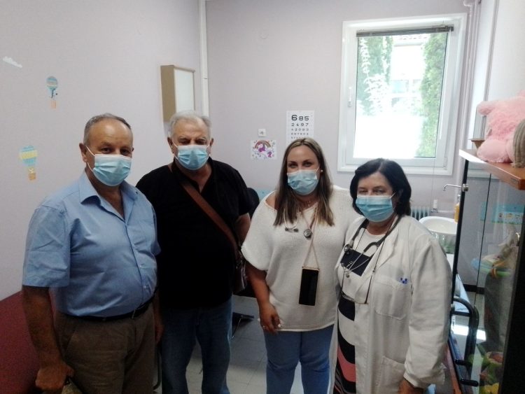 Οι Αντιπεριφερειάρχες Γ. Μαργαρίτης και Λ. Χατζηζήσης στο Κέντρο Υγείας Δεσκάτης