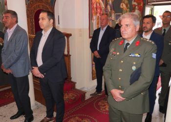 Ο Δήμαρχος Γρεβενών Γιώργος Δασταμάνης στον εορτασμό του Αγίου Κοσμά του Αιτωλού