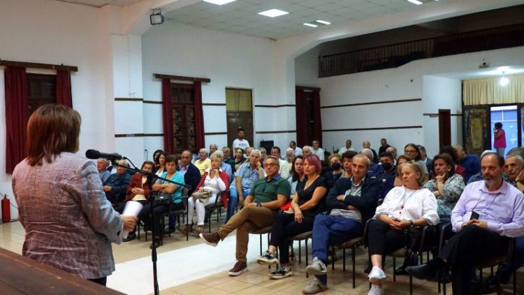 “ΕΛΠΙΔΑ” Γεωργία Ζεμπιλιάδου: Δεν μας νοιάζει τι χρώμα θα βαφεί ο Χάρτης το βράδυ των εκλογών, μας νοιάζει να φύγει το γκρίζο!