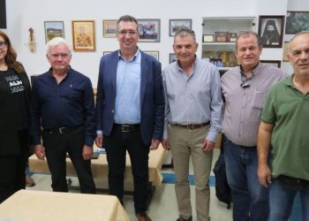 Στον Σύλλογο Γρεβενιωτών Κοζάνης ο Υποψήφιος Δήμαρχος Γρεβενών Χρήστος Τριγώνης (Φωτογραφίες)