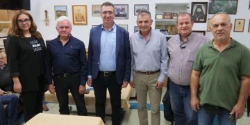 Στον Σύλλογο Γρεβενιωτών Κοζάνης ο Υποψήφιος Δήμαρχος Γρεβενών Χρήστος Τριγώνης (Φωτογραφίες)