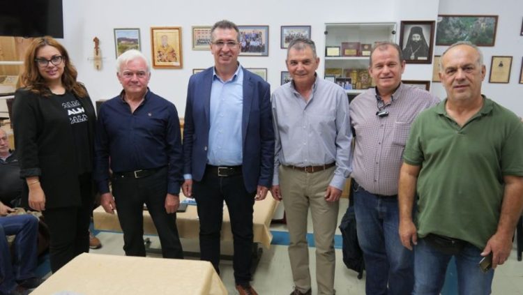 Στον Σύλλογο Γρεβενιωτών Κοζάνης ο Υποψήφιος Δήμαρχος Γρεβενών Χρήστος Τριγώνης (Φωτογραφίες)