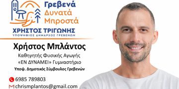Χρήστος Μπλάντος Υποψήφιος Δημοτικός Σύμβουλος