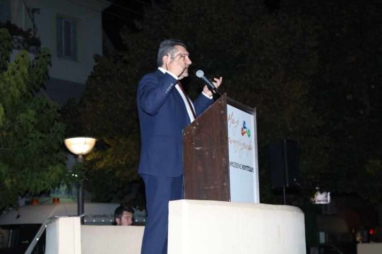 Κεντρική Ομιλία του Συνδυασμού Μαζί Συνεχίζουμε