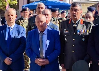 Στις εορταστικές εκδηλώσεις για τα 111α «ΕΛΕΥΘΕΡΙΑ» της πόλης, ο νεοεκλεγείς Δήμαρχος Γρεβενών, Κυριάκος Ταταρίδης