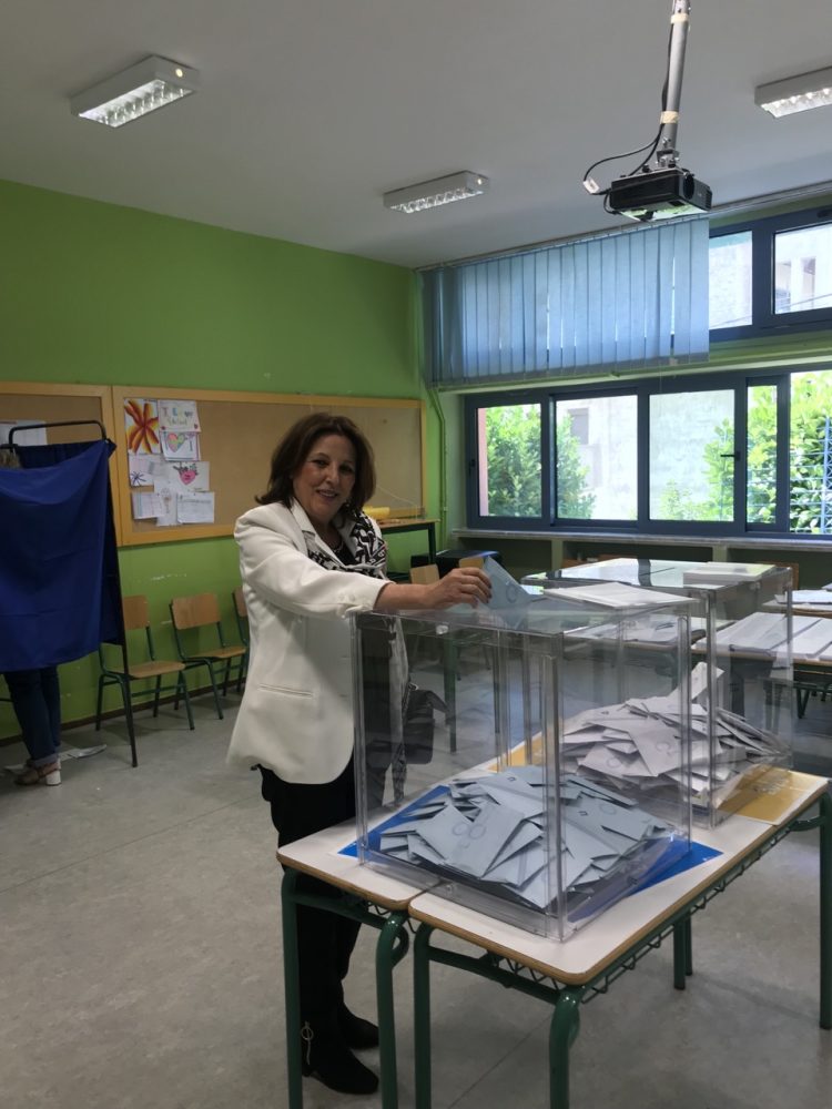 Γεωργία Ζεμπιλιάδου: Άσκηση εκλογικού δικαιώματος