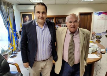 ΕΠΙΣΚΕΨΗ ΚΥΡΙΑΚΟΥ ΤΑΤΑΡΙΔΗ ΣΤΟ ΔΙΟΙΚΗΤΗΡΙΟ ΤΗΣ ΠΕ ΓΡΕΒΕΝΩΝ