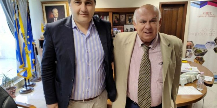 ΕΠΙΣΚΕΨΗ ΚΥΡΙΑΚΟΥ ΤΑΤΑΡΙΔΗ ΣΤΟ ΔΙΟΙΚΗΤΗΡΙΟ ΤΗΣ ΠΕ ΓΡΕΒΕΝΩΝ