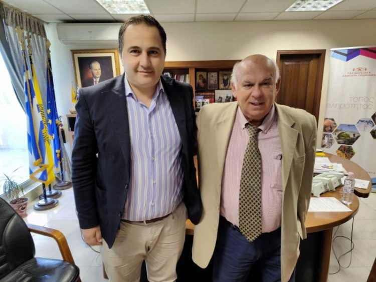 ΕΠΙΣΚΕΨΗ ΚΥΡΙΑΚΟΥ ΤΑΤΑΡΙΔΗ ΣΤΟ ΔΙΟΙΚΗΤΗΡΙΟ ΤΗΣ ΠΕ ΓΡΕΒΕΝΩΝ