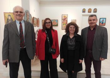 Εγκαίνια: Έκθεσης Αγιογραφίας – Ψηφιδωτού Γιάννη & Όλγας Παπαδοπούλου (Φωτογραφίες+VIDEO)