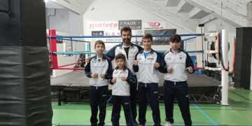 Κοινή προπόνηση προετοιμασίας με την πυγμαχική ομάδα του ΠΑΟΚ και της Ατλαντίδας της Α.Σ. Ελιμειώτης εν όψει του Παγκόσμιου Πρωταθλήματος Πυγμαχίας Παίδων