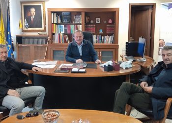 Συνάντηση του Αντιπεριφερειάρχη Γρεβενών με τους απερχόμενους Δημάρχους Γρεβενών και Δεσκάτης