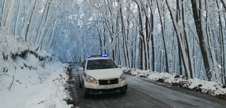 Κατάσταση στο οδικό δίκτυο της Περιφέρειας Δυτικής Μακεδονίας ανά Διεύθυνση Αστυνομίας.