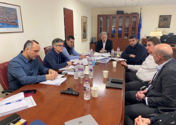 Συνάντηση εργασίας για τη Γέφυρα Σερβίων