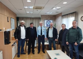 Εθιμοτυπική Επίσκεψη του Συλλόγου Αποστράτων Σωμάτων Ασφαλείας Κοζάνης στον Γενικό Περιφερειακό Αστυνομικό ΔιευθυντήΔυτικής Μακεδονίας